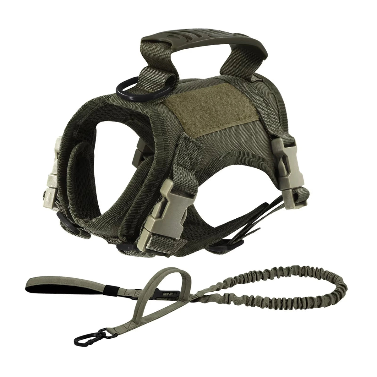 Adjustable Nylon Dog And Cat Harness With Leash Set