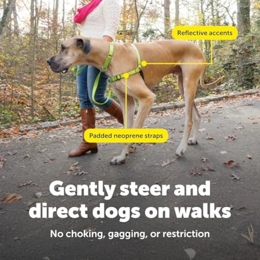 Easy Walk Deluxe Dog Harness, No Pull Dog Harness Perfect for Leash and Harness Training Stops Pets from Pulling and Choking on
