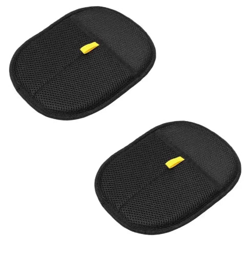 Two Pack Double Sided Pet Grooming Gloves Absorb Cleaning Mitt