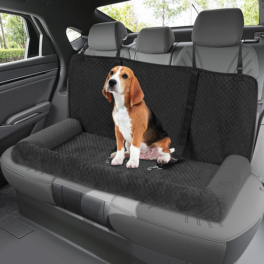Dog Car Seat Bed With Resilient Support For Comfortable Travel