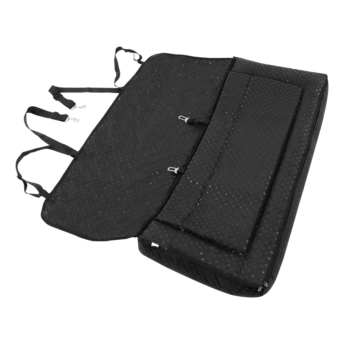 Dog Car Seat Bed With Resilient Support For Comfortable Travel