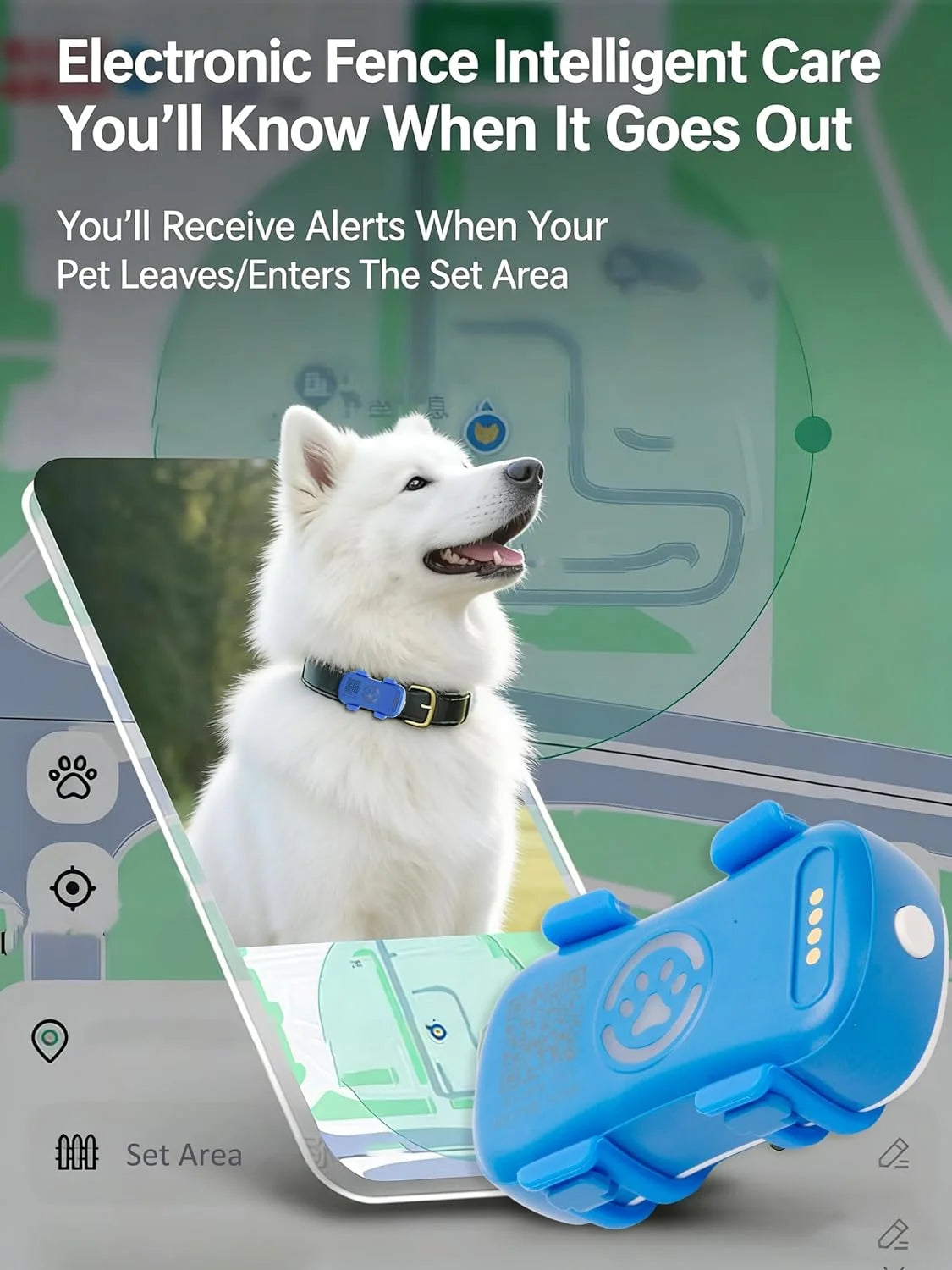 4G Real Time Pet GPS Tracker With Waterproof Safety Features