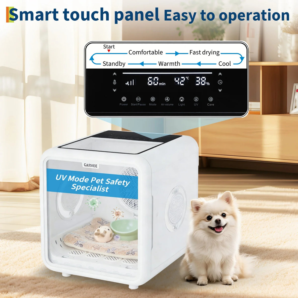 Himiss Automatic Pet Dryer Box With 360 Smart Temperature Control
