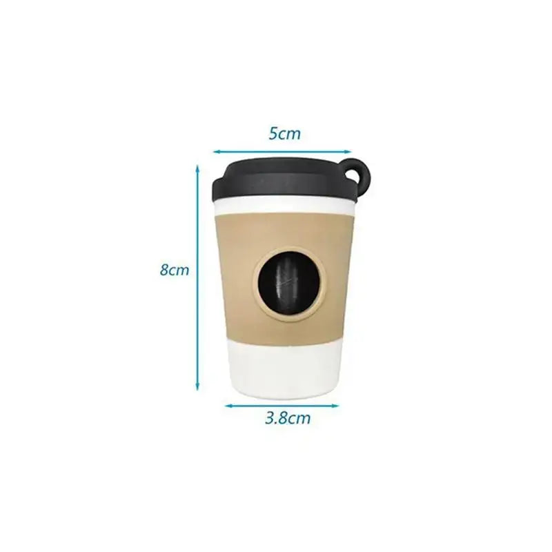 Portable Dog Poop Bag Dispenser Outdoor Waste Storage Container