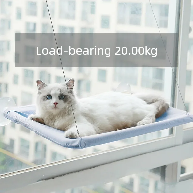 Comfortable Cat Hammock Bed For Sunny Window Rest And Climbing