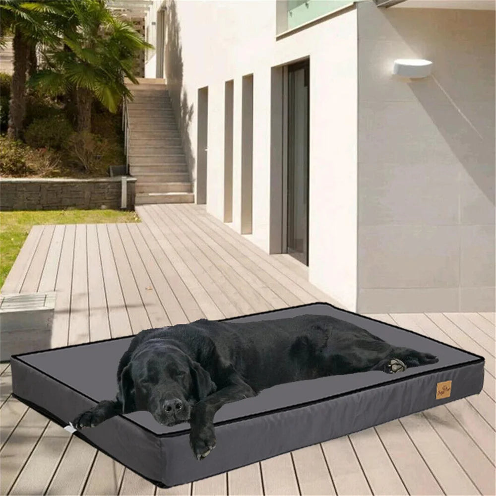 Borwart Orthopaedic Dog Bed With Waterproof Washable Cover For Pets