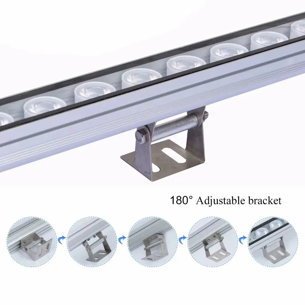 Populargrow 85cm Light Led Strip Length 81W Led Aquarium Lamp for Coral Reef Fish Tank