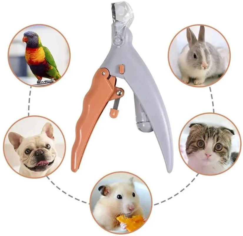 LED Light Pet Nail Clippers for Cat and Dog Grooming