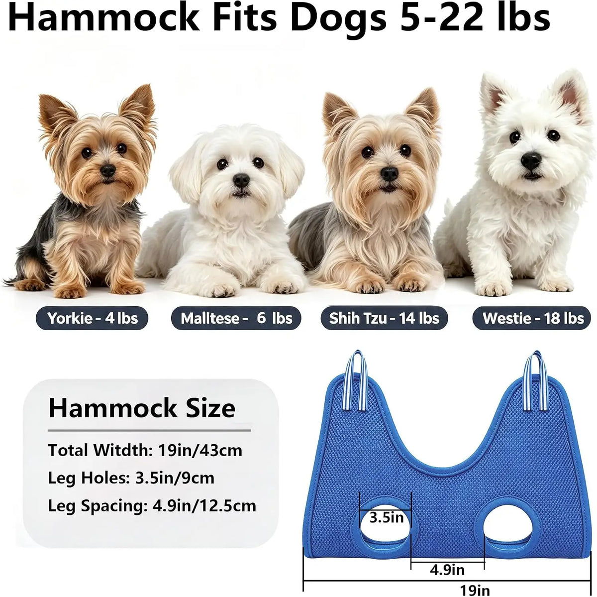 Adjustable Table Clamp Dog Grooming Hammock Stand With Arm
