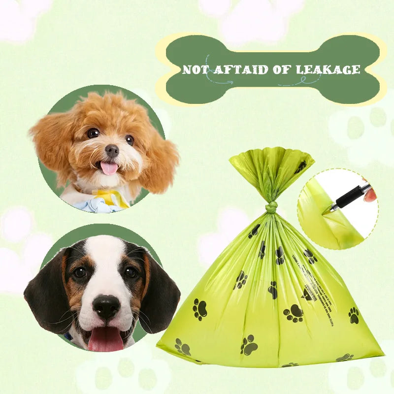 Durable Leak Proof Extra Thick Pet Waste Bags For Dogs