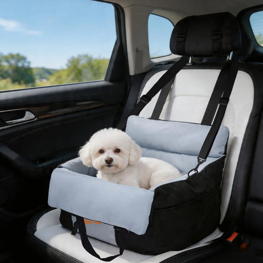BINGOPAW Dog Car Seat Booster For Small Dogs Travel Carrier