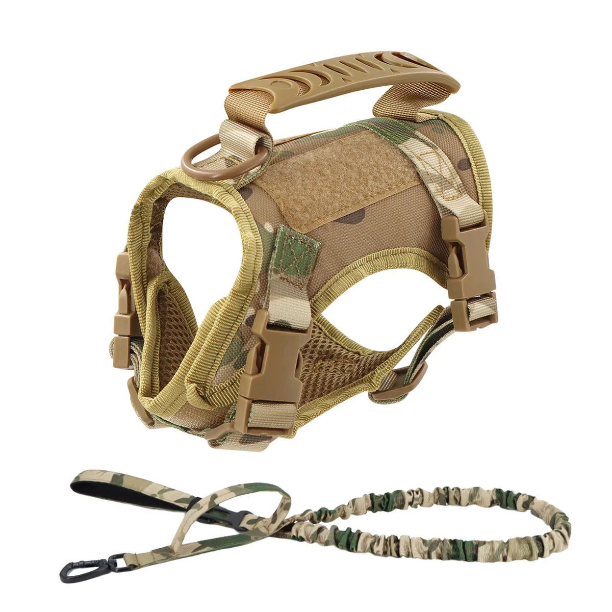 Adjustable Nylon Dog And Cat Harness With Leash Set