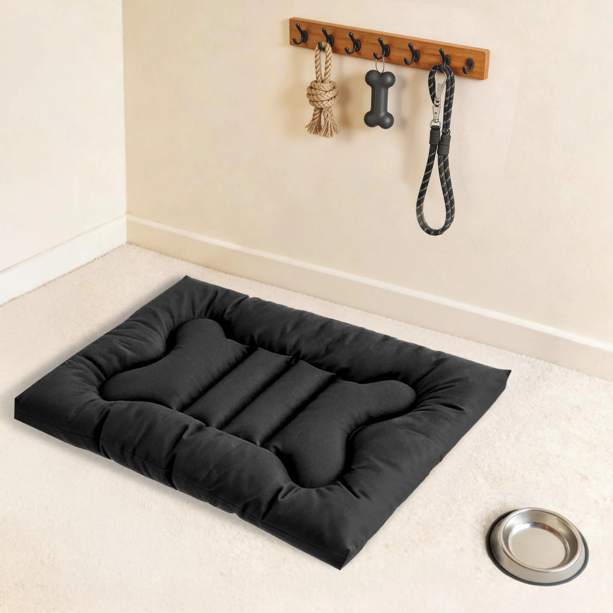 Indestructible Chew Proof Dog Bed Waterproof Durable Kennel Crate Pad
