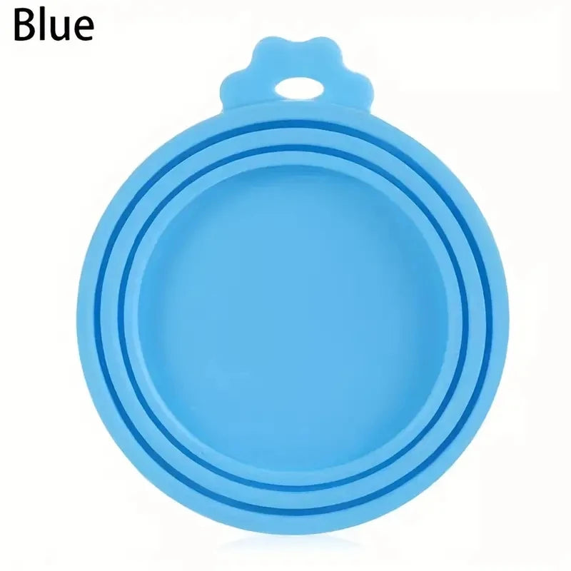 Reusable Silicone Pet Can Lid Bpa Free Universal Food Cover