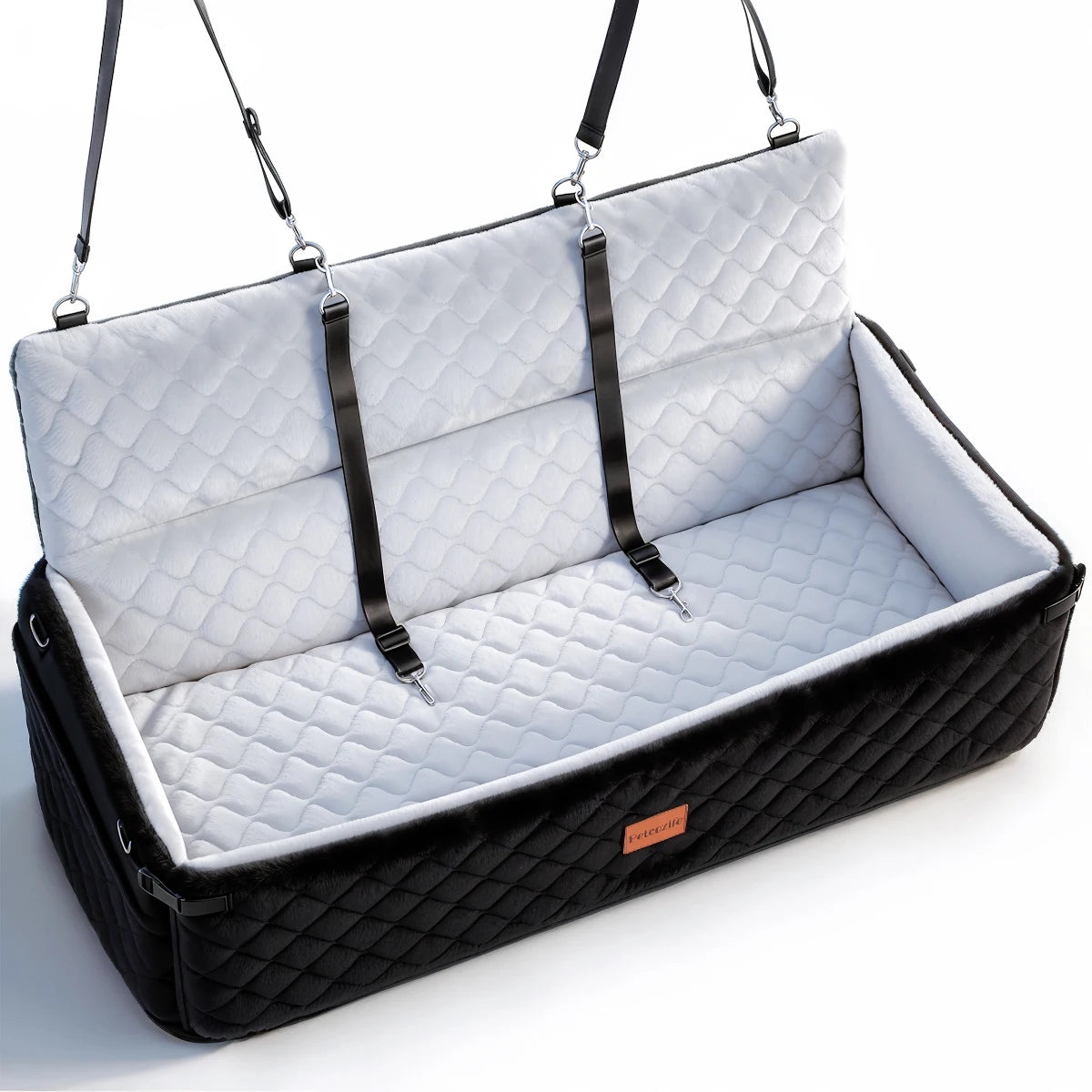 Multi Functional Dog Car Seat With Thick Cushion And Leashes