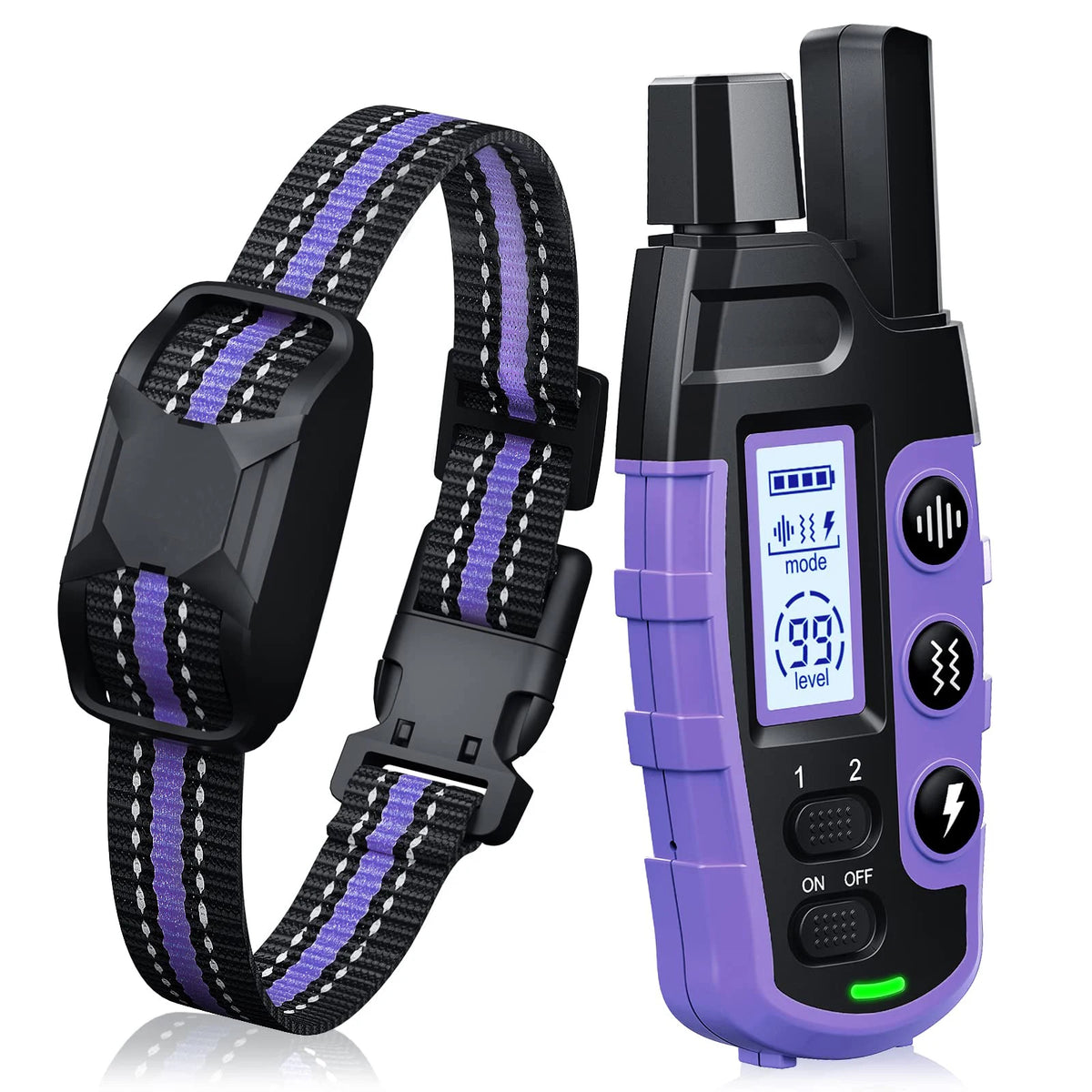 WXRPET Waterproof Electric Dog Training Collar With Remote Control