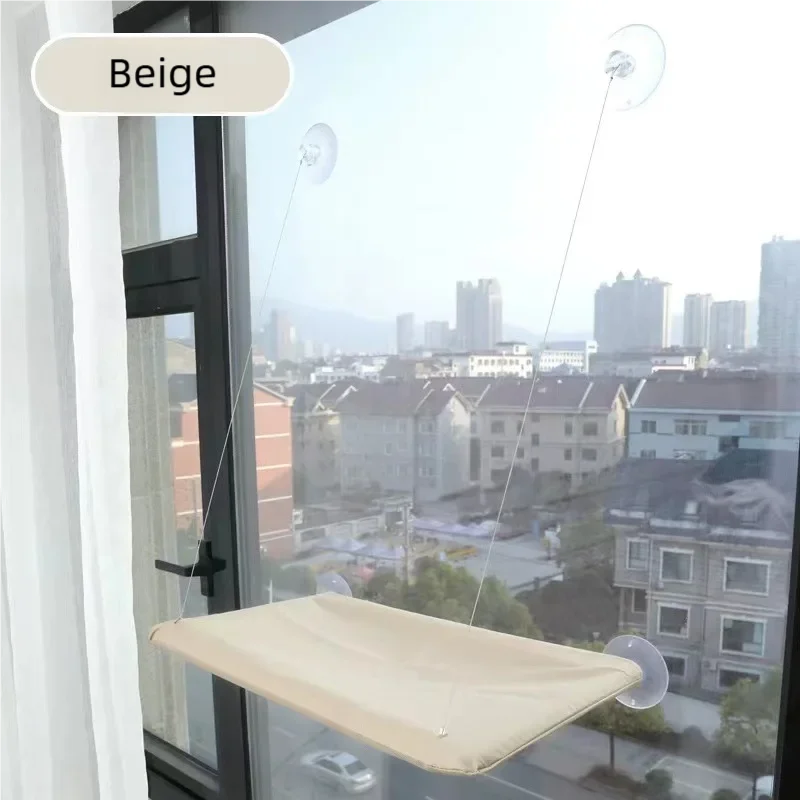 Comfortable Cat Hammock Bed For Sunny Window Rest And Climbing