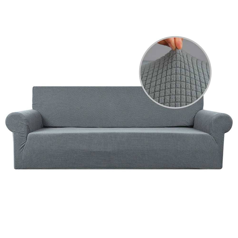 Jacquard Stretch Sofa Cover Pet Friendly Washable Furniture Protector