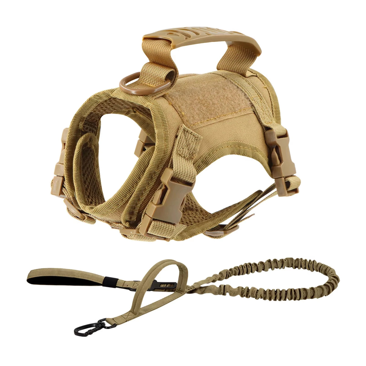 Adjustable Nylon Dog And Cat Harness With Leash Set