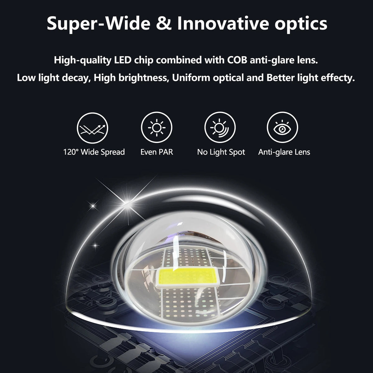 Newest PopBloom 60W 80W Nano Aquarium Light, Professional LED Aquarium Lamp High PAR for SPS/LPS Corals Saltwater Fish Aquarium LED