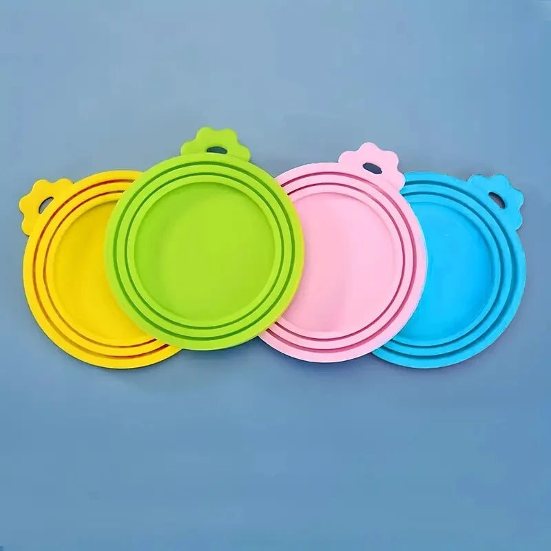 Reusable Silicone Pet Can Lid Bpa Free Universal Food Cover