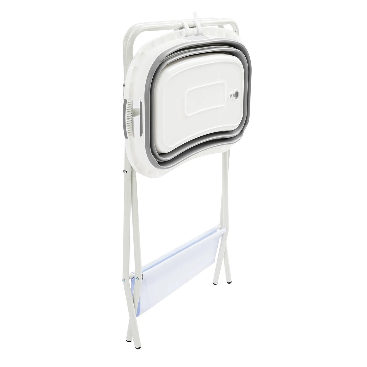 Collapsible Elevated Dog Bath Tub With Drainage Pet Grooming Station