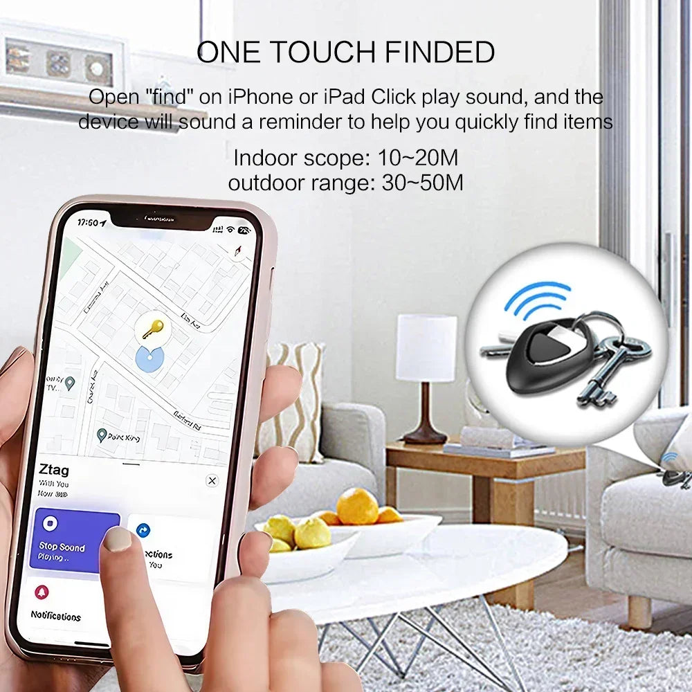 Waterproof Bluetooth GPS Tracker For Pets Cars With App Control