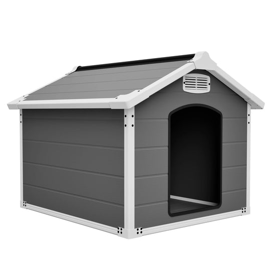 Heavy Duty Waterproof Dog House With Ventilated Easy Clean Design