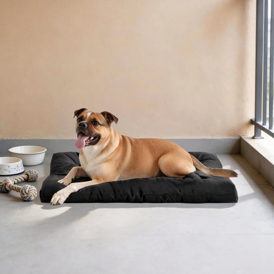 Indestructible Chew Proof Dog Bed Waterproof Durable Kennel Crate Pad