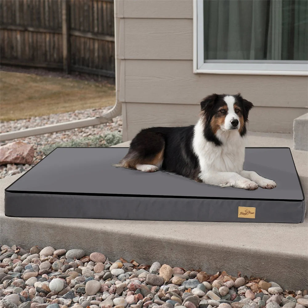 Borwart Orthopaedic Dog Bed With Waterproof Washable Cover For Pets