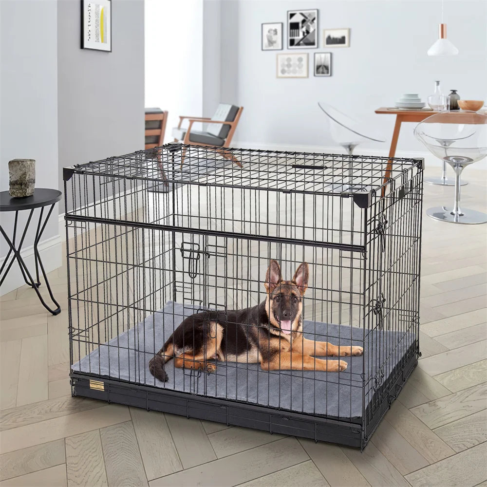 Borwart Orthopaedic Dog Bed With Waterproof Washable Cover For Pets