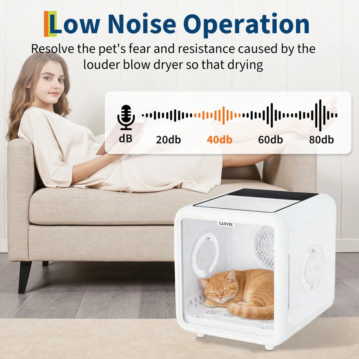 Himiss Automatic Pet Dryer Box With 360 Smart Temperature Control